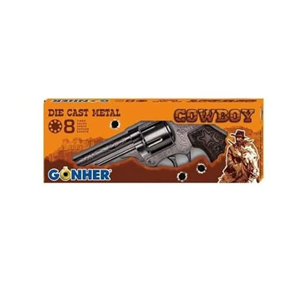 تفنگ اسباب بازی فلزی کابوی COWBOY گانهر Gonher مدل 80.0_اسباب بازی